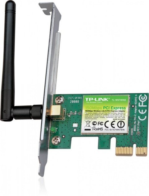 WN781ND karta WiFi N150 PCI-E 1x2dBi (SMA) BOX WN781ND karta WiFi N150 PCI-E 1x2dBi (SMA) BOX
