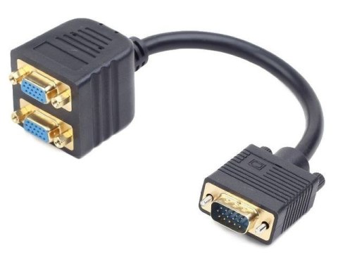 Adapter VGA(M)->2xVGA(F) 20cm Adapter VGA(M)->2xVGA(F) 20cm