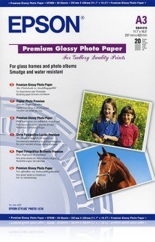 Papier Premium Glossy Photo 20 arkuszy 255 g/m A3 Papier Premium Glossy Photo 20 arkuszy 255 g/m A3
