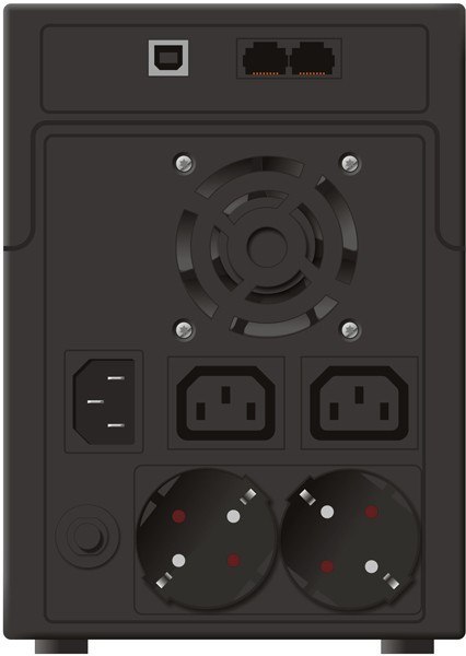 UPS POWER WALKER LINE-INTERACTIVE 2200VA 2X SCHUKO + 2X IEC OUT, RJ11/RJ45 IN/OUT, USB UPS POWER WALKER LINE-INTERACTIVE 2200VA 2X SCHUKO + 2X IEC OUT, RJ11/RJ45 IN/OUT, USB