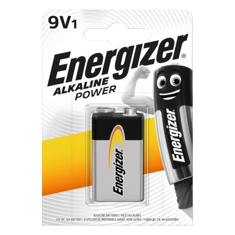 Bateria Alkaline Power 9V-9B-6lR61 Bateria Alkaline Power 9V-9B-6lR61