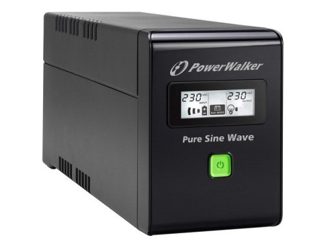 UPS LINE-INTERACTIVE 800VA 2X PL 230V, PURE SINE WAVE, RJ11/45 IN/OUT, USB, LCD UPS LINE-INTERACTIVE 800VA 2X PL 230V, PURE SINE WAVE, RJ11/45 IN/OUT, USB, LCD
