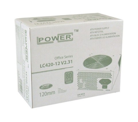 ZASILACZ 350W LC420-12 V2.31 80+ BRONZE ZASILACZ 350W LC420-12 V2.31 80+ BRONZE