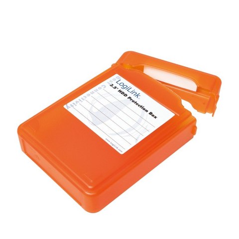Pudełko ochronne do HDD 3.5 cala Pomarańczowe Pudełko ochronne do HDD 3.5 cala Pomarańczowe