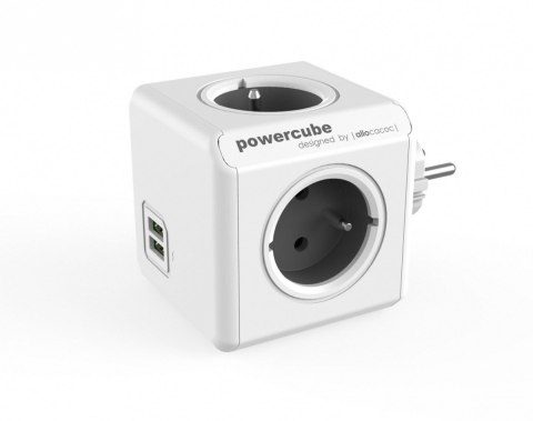 Rozgałęziacz PowerCube Original USB 2202GY/FROUPC Szary Rozgałęziacz PowerCube Original USB 2202GY/FROUPC Szary