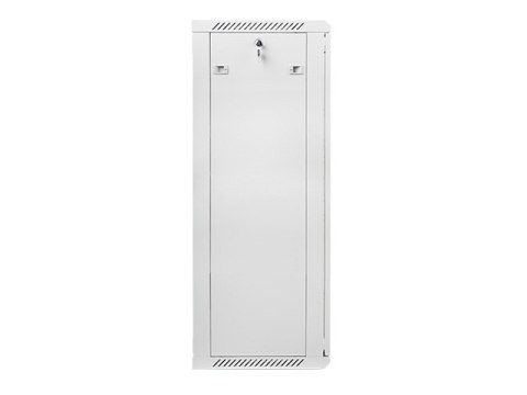 Szafa instalacyjna wisząca 19'' 27U 600X450mm szara (drzwi szklane) Szafa instalacyjna wisząca 19'' 27U 600X450mm szara (drzwi szklane)