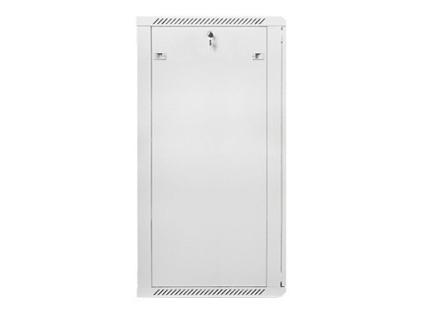 Szafa instalacyjna wisząca 19'' 27U 600X600mm szara (drzwi szklane) Szafa instalacyjna wisząca 19'' 27U 600X600mm szara (drzwi szklane)
