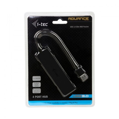 USB 3.0 Slim PASS 4 porty pasywny Win/MAC USB 3.0 Slim PASS 4 porty pasywny Win/MAC