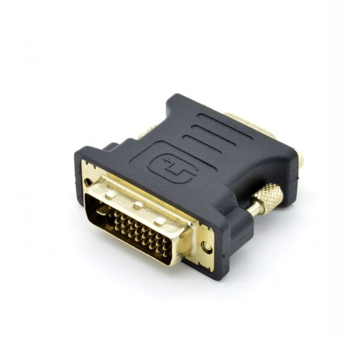 Adapter DVI M - VGA F pozłacany, 24+5/15 pin Adapter DVI M - VGA F pozłacany, 24+5/15 pin