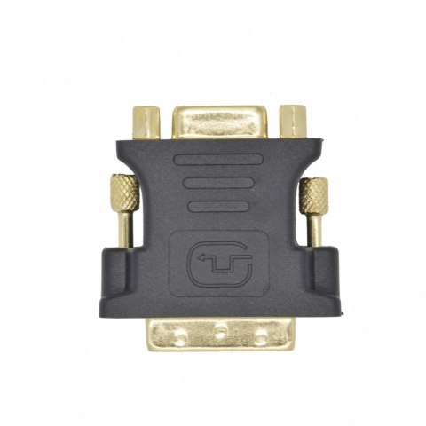 Adapter DVI M - VGA F pozłacany, 24+5/15 pin Adapter DVI M - VGA F pozłacany, 24+5/15 pin