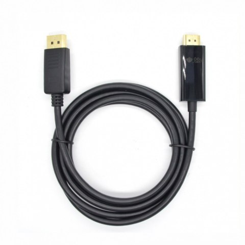 DisplayPort - HDMI Kabel 1.8m. czarny DisplayPort - HDMI Kabel 1.8m. czarny
