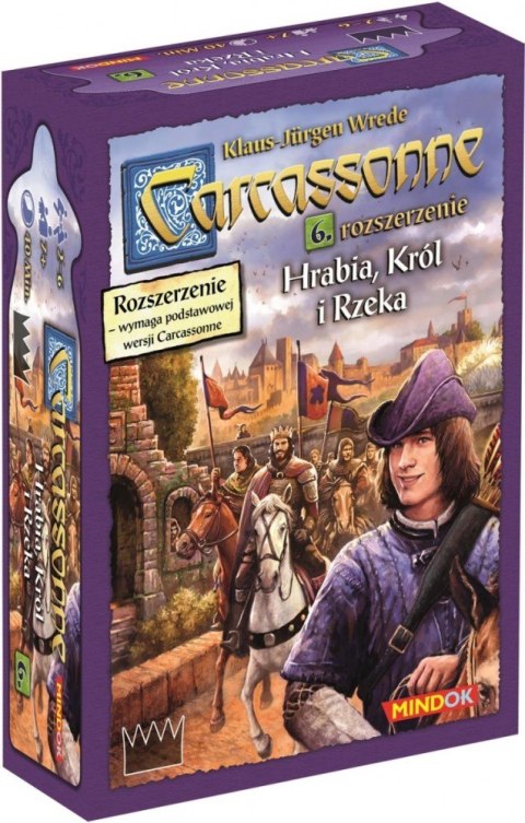 Gra Carcassonne 6. Hrabia, Król i Rzeka. Edycja 2 Gra Carcassonne 6. Hrabia, Król i Rzeka. Edycja 2