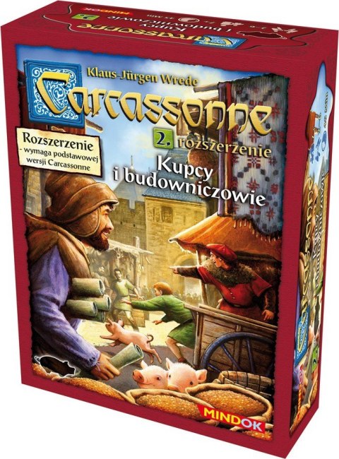 Gra Carcassonne PL 2. Kupcy i Budowniczowie, Edycja 2 Gra Carcassonne PL 2. Kupcy i Budowniczowie, Edycja 2