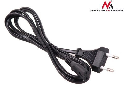 Kabel zasilający ósemka 2 pin 3M wtyk EU MCTV-810 Kabel zasilający ósemka 2 pin 3M wtyk EU MCTV-810