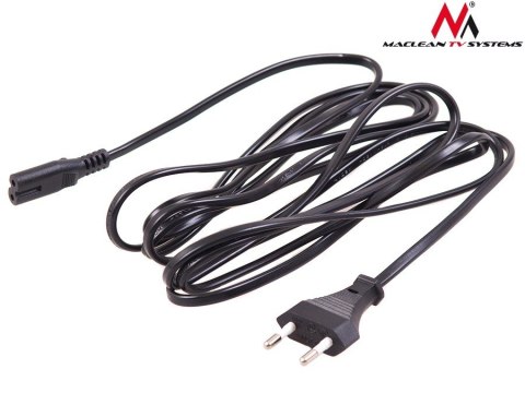Kabel zasilający ósemka 2 pin 3M wtyk EU MCTV-810 Kabel zasilający ósemka 2 pin 3M wtyk EU MCTV-810