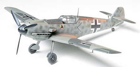 Model plastikowy Messerschmitt Bf1 09 E-3 Model plastikowy Messerschmitt Bf1 09 E-3