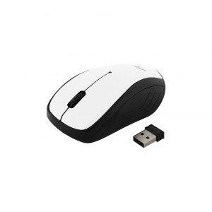 Mysz bezprzewodowo-optyczna USB AM-92C biała Mysz bezprzewodowo-optyczna USB AM-92C biała