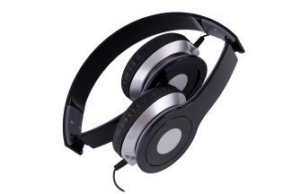 Stereofoniczne słuchawki z mikrofonem CITY BLACK Stereofoniczne słuchawki z mikrofonem CITY BLACK