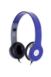 Stereofoniczne słuchawki z mikrofonem CITY BLUE Stereofoniczne słuchawki z mikrofonem CITY BLUE