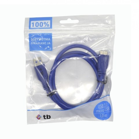 TB Kabel USB 3.0-Micro 1 m. niebieski TB Kabel USB 3.0-Micro 1 m. niebieski
