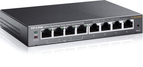 TL-SG108PE Switch Smart 8xGE (4xPoE) TL-SG108PE Switch Smart 8xGE (4xPoE)