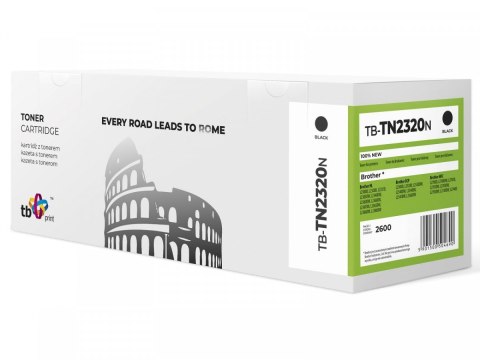 Toner do Brother TN2320N BK 100%nowy TB-TN2320N Toner do Brother TN2320N BK 100%nowy TB-TN2320N