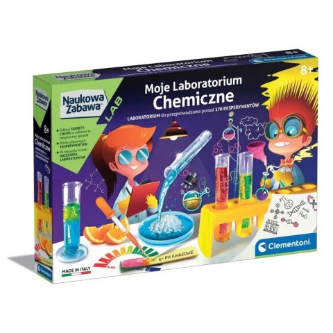 Zestaw naukowy Moje laboratorium chemiczne Zestaw naukowy Moje laboratorium chemiczne