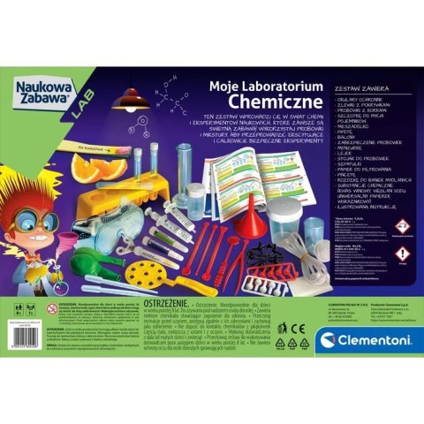 Zestaw naukowy Moje laboratorium chemiczne Zestaw naukowy Moje laboratorium chemiczne