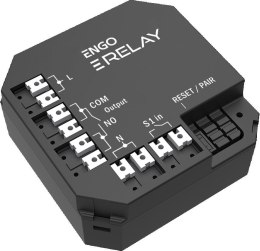 ENGO Controls EREL-12ZB - Smart Relay Inteligentny przekaźnik ZigBee do systemu ENGO Smart, 1x12A, NO-COM
