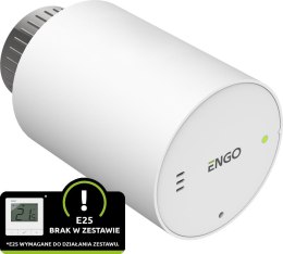 ENGO Controls ETRV-M28 - Głowica grzejnikowa bezprzewodowa, elektroniczna M28x1,5, bateryjna, biała