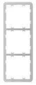 AJAX Ramka Frame 3-seats vertical