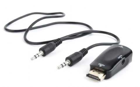Adapter HDMI-A(M)->VGA(F)+Audio Adapter HDMI-A(M)->VGA(F)+Audio