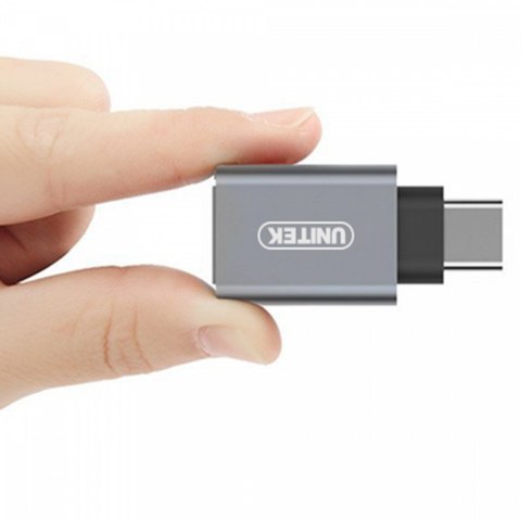 Adapter USB TYP-C do USB (F ); Y-A025CGY Adapter USB TYP-C do USB (F ); Y-A025CGY