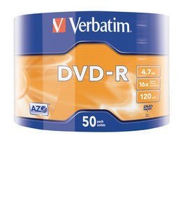 DVD-R 16x 4.7GB 50P SP Matt Silver Wrap 43788 DVD-R 16x 4.7GB 50P SP Matt Silver Wrap 43788