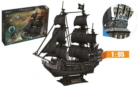 Puzzle 3D Duży zestaw okręt piracki Zemsta Królow Puzzle 3D Duży zestaw okręt piracki Zemsta Królow