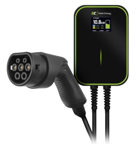 Ładowarka Wallbox EV PowerBox 22kW z kablem Type 2 do ładowania samochodów elektrycznych i hybryd Plug-In Ładowarka Wallbox EV PowerBox 22kW z kablem Type 2 do ładowania samochodów elektrycznych i hybryd Plug-In