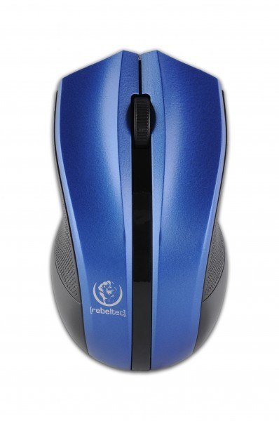 Bezprzewodowa mysz optyczna, GALAXY Blue/silver Bezprzewodowa mysz optyczna, GALAXY Blue/silver