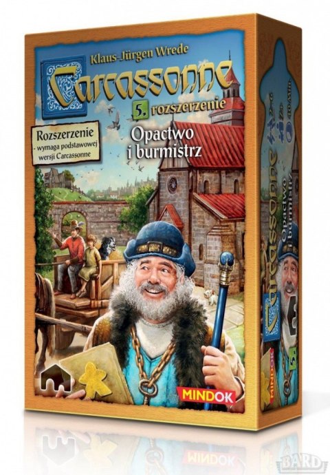 Gra Carcassonne PL 5. Opactwo i Burmistrz, Edycja 2 Gra Carcassonne PL 5. Opactwo i Burmistrz, Edycja 2