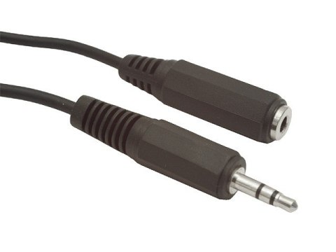Przedłużacz Minijack M/F 3M stereo Przedłużacz Minijack M/F 3M stereo
