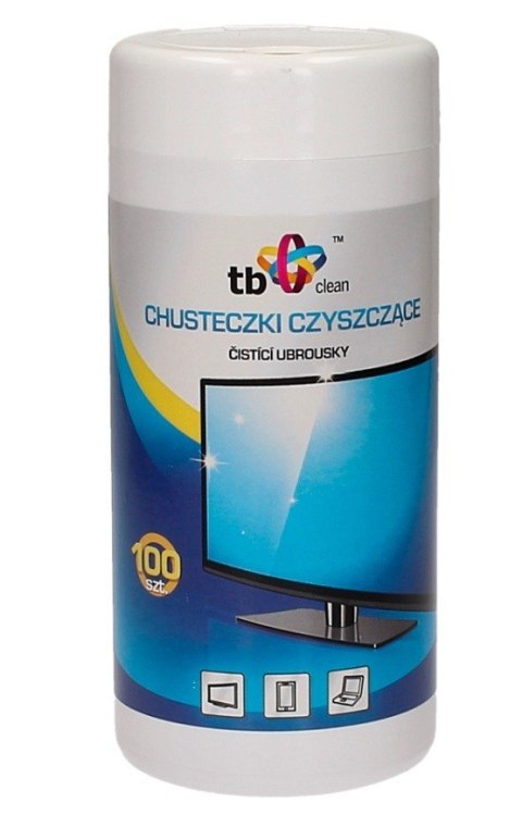 Clean Chusteczki nasączone 100 sztuk tuba Clean Chusteczki nasączone 100 sztuk tuba