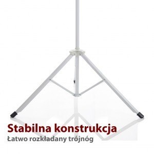 Ekran ręczny na statywie 4;3 72" 145x110cm TS-72 4:3