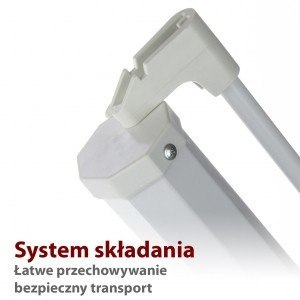Ekran ręczny na statywie 4;3 72" 145x110cm TS-72 4:3