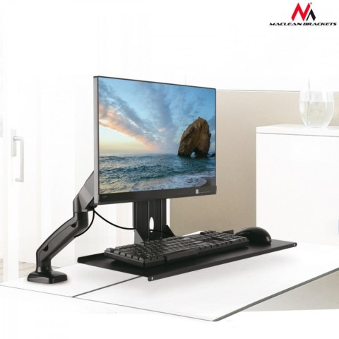 Uchwyt na klawiaturę MC-756 VESA 75x75, 100x100 - dodatek do uchwytów monitora Uchwyt na klawiaturę MC-756 VESA 75x75, 100x100 - dodatek do uchwytów monitora