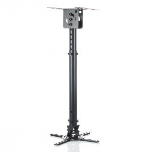 Uchwyt podwieszany 45-76cm do projektora P-107B 15KG Czarny Uchwyt podwieszany 45-76cm do projektora P-107B 15KG Czarny