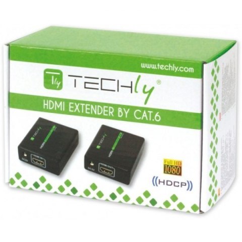 Extender HDMI po skrętce Cat.6/6a/7, do 60m, FullHD 3D, czarny Extender HDMI po skrętce Cat.6/6a/7, do 60m, FullHD 3D, czarny