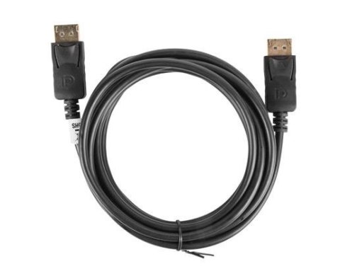 Kabel DisplayPort M/M 4K 3M czarny Kabel DisplayPort M/M 4K 3M czarny