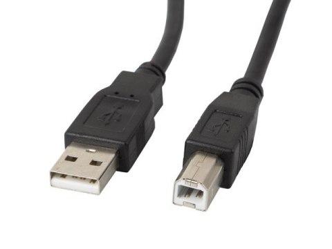 Kabel USB 2.0 AM-BM 3M Ferryt czarny Kabel USB 2.0 AM-BM 3M Ferryt czarny
