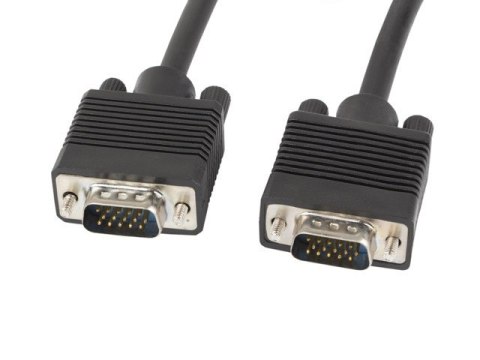 Kabel VGA Ferryt 1.8M M/M Ekran czarny Kabel VGA Ferryt 1.8M M/M Ekran czarny