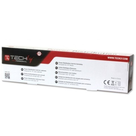 Listwa zasilająca Rack 19 cali do UPS 250V/10A, 10 gniazd, 2m czarna Listwa zasilająca Rack 19 cali do UPS 250V/10A, 10 gniazd, 2m czarna
