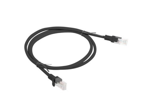 PATCHCORD KAT.6 1M CZARNY FLUKE PASSED LANBERG PATCHCORD KAT.6 1M CZARNY FLUKE PASSED LANBERG